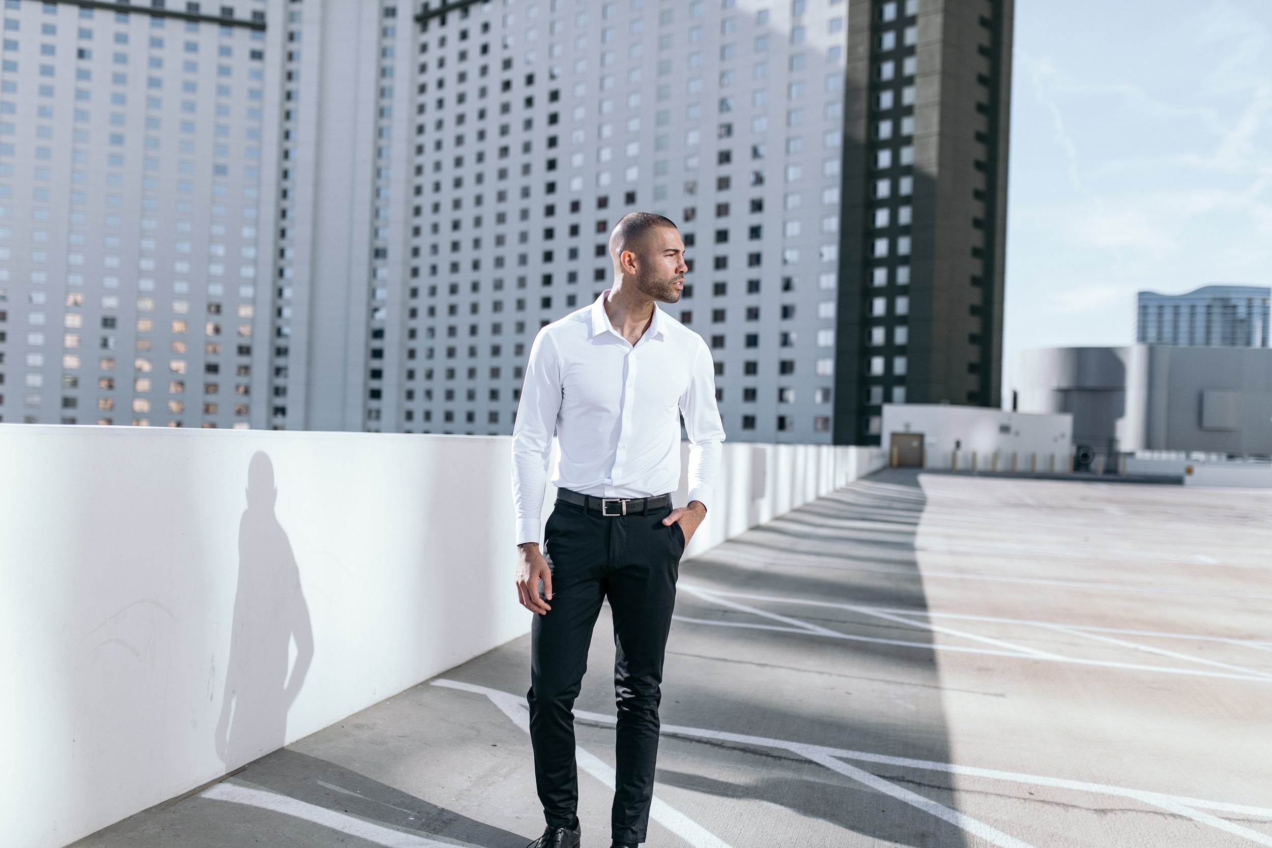 why we made the Motive Pattern Short Sleeve Dress Shirt